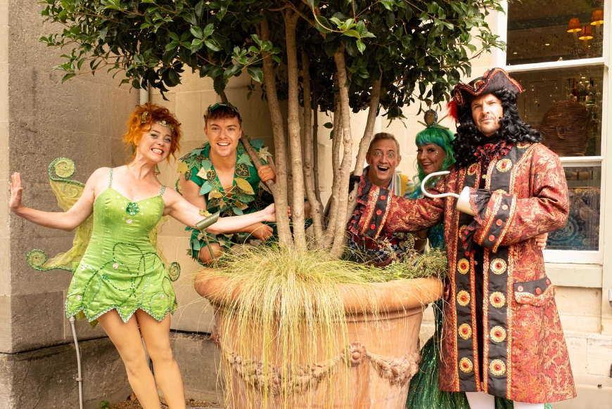Peter Pan Pantomime cast at Theatre Royal Bath